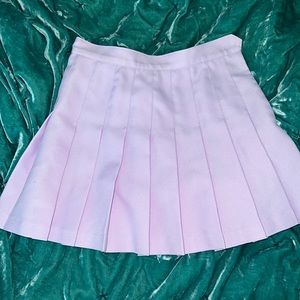 American apparel pleated skirt